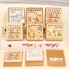 Creative Coil Calendar Planner 2026 Mini Simple Calendar Small Desk Calendar Desktop Decoration Office Stationery