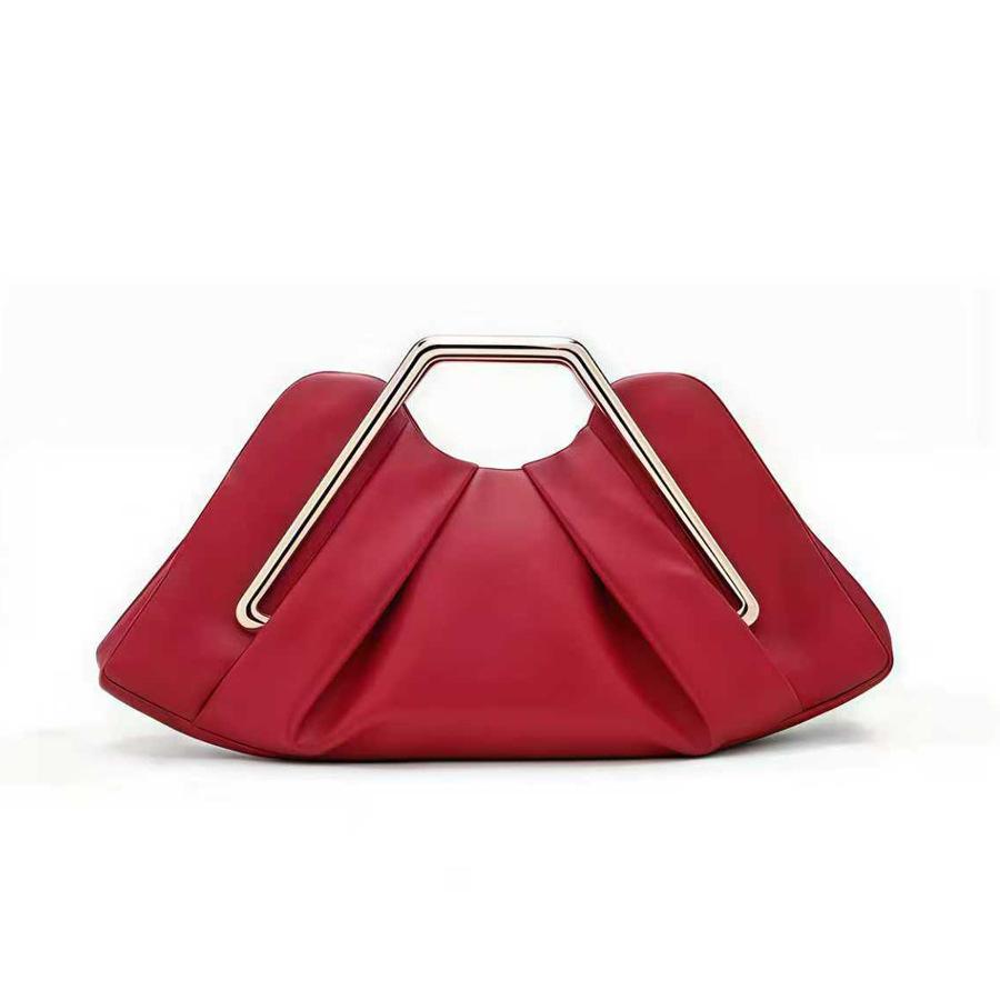 Soft Leather Bag Women'S Niche Cloud Bag Dinner Pleated Bag Premium Messenger Underarm Women'S Bag