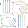 20 Pack Mechanical Pencils Kawaii Stationary Cute Mechanical Pencil Mixed 0.5mm 0.7mm 0.9mm Kawaii Pencil for School Office Home Supplies, Some with