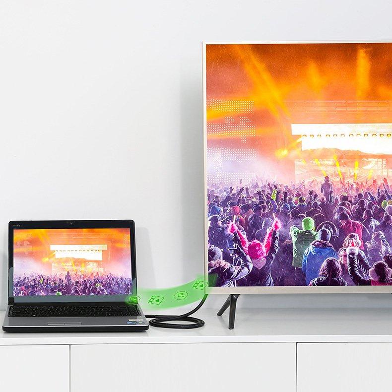 Ugreen 4K 60Hz HDMI To Micro HDMI Cable | 1.5m | Model 30102 | Black