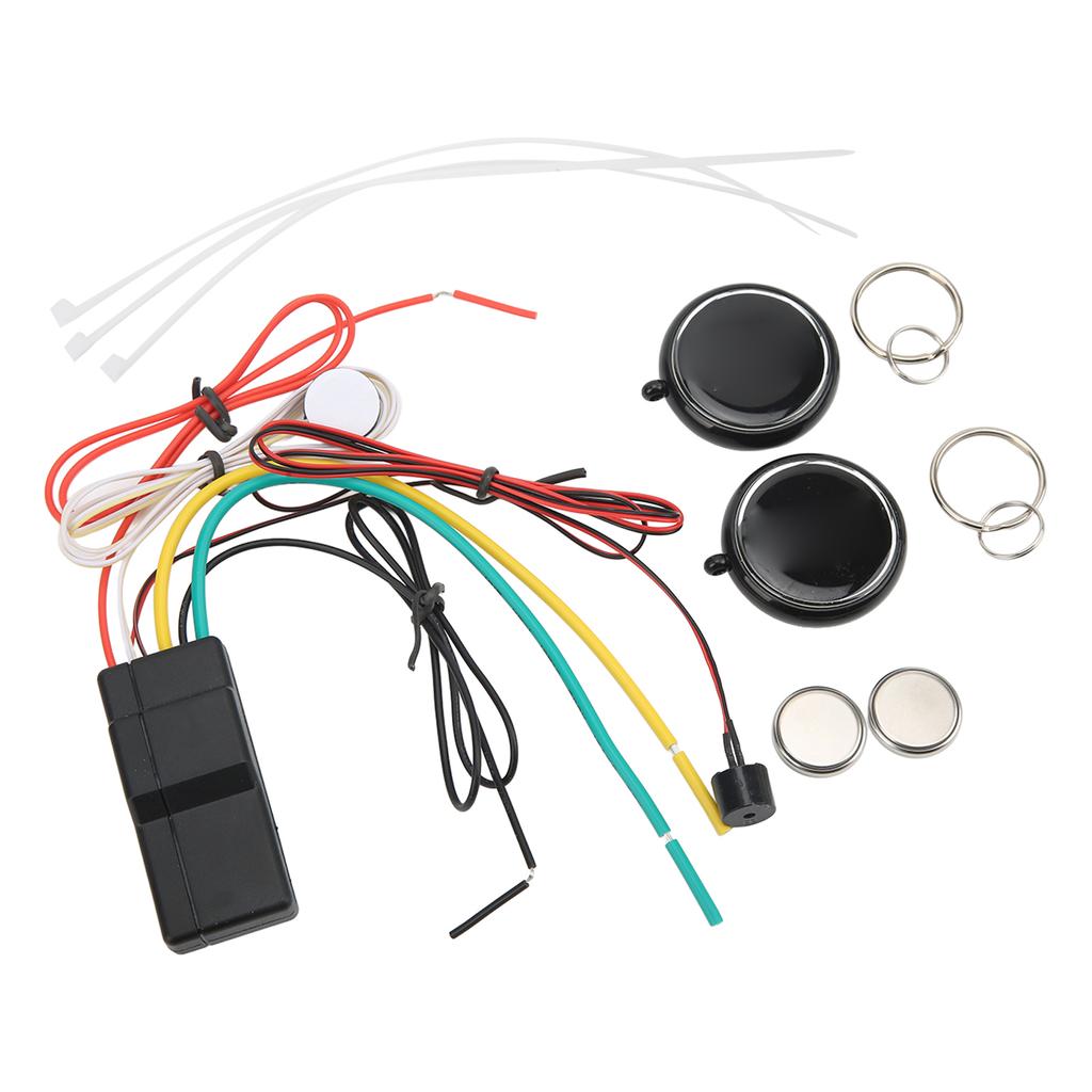 2.4GHZ Car Immobilizer Wireless Engine Lock Keyless Entry Car Alarm System Anti Hijacking Device for 12V Vehicle