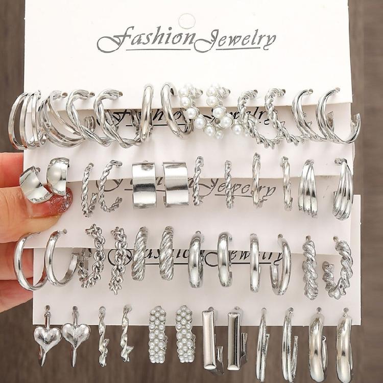 Exaggerated Statement Earrings Set Fashion Earrings Various Pattern Various Styles for Add Charm To Every Ouffits