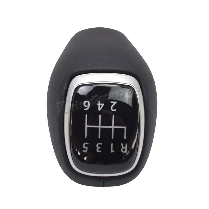 Gear Shift Knob Genuine Leather 6MT 43711F2300 For Hyundai Tucson TL 17-20 Elantra AD Solaris Accent I20 I30 Venue 43711-F2300