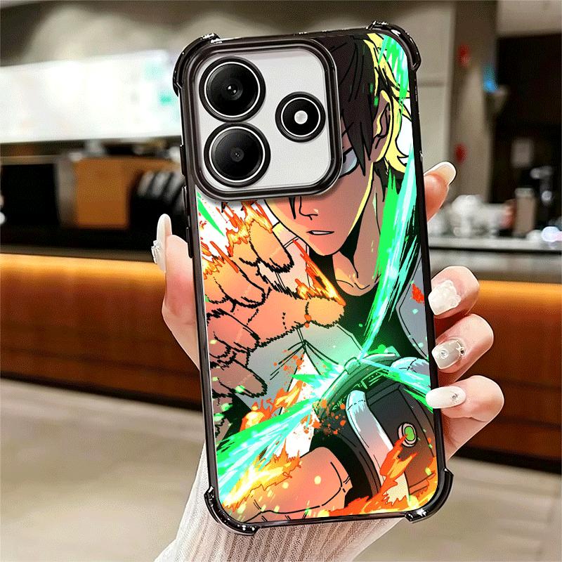 Cartoon Ben 10 Plating Phone Case For Xiaomi Redmi Note 14 15 Pro Plus 13 12 11 11S 11T 10 9S 9 5G Anti-Fall Airabag Cover