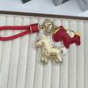 Flying Horse 999 Fine Gold Keychain: Attract Wealth with My Little Pony Pendant
