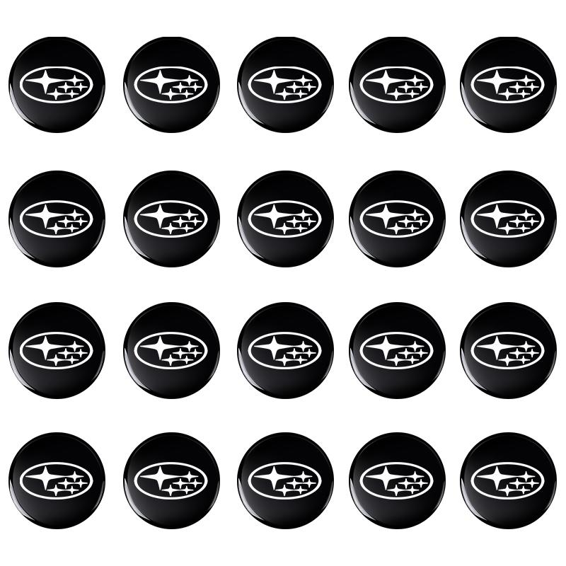 New 14mm Fob Car Logo Sticker for Car Remote Control Key For Subaru Forester SG5 SH SJ Impreza XV Legacy Outback WRX STI GC8 PP111