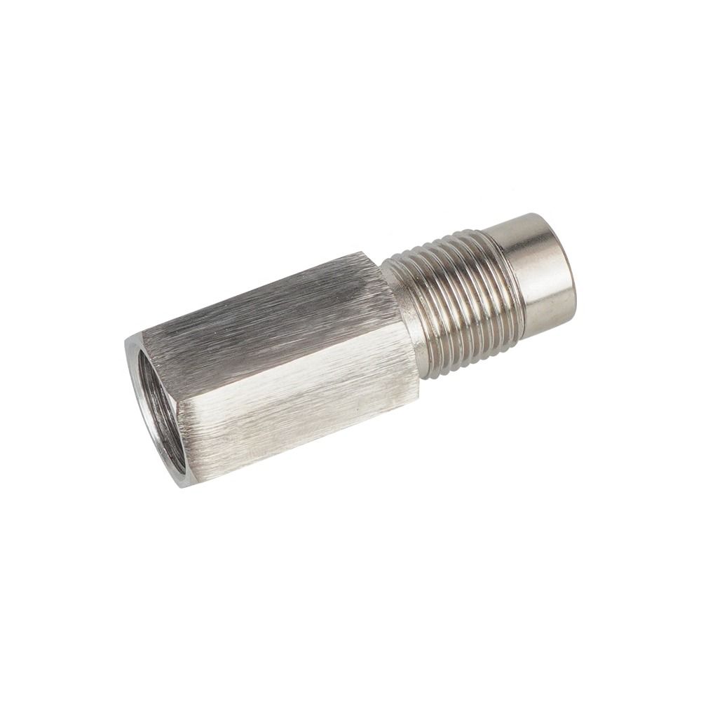 Silver Sensor Spacer Adapter Mini O2 Sensor Spacer Suitable Extension Filter  Car