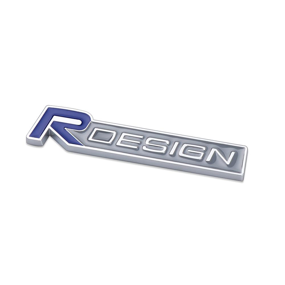 3D Metal Rdesign Emblem Car Tail Trunk Decor Sticker Front Grille Badge For Volvo AWD V40 V50 S40 S80 XC60 S90 XC90 S60 XC40 V90