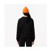 Lacoste Women S Graphic Point Hooded SweatShirt [black]