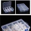 Flexible 8 Grid Storage Container Plastic Storage Case Home Organization Solution Perfect for Organizing Household Items