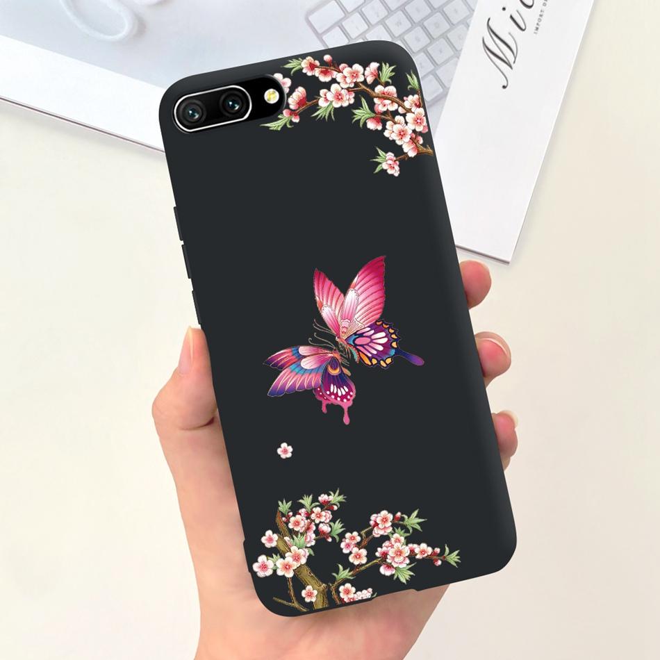 For Honor 10 Case Honor10 COL-L19 COL-L29 Fashion Moon Pattern Soft Silicon Protective Cover Phone Cases