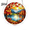 Hanging Window Decoration Acrylic Puzzle Suncatcher Stained Glass Ornaments DIY Jigsaw Sun Handmade Art Catcher Kit for Home Garden Decor
