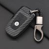 Carbon Fiber ABS Car Key Case Cover for Ford Fusion Mondeo Mustang Edge Expedition EXplorer F-150 F-250 F-350 2018 2019