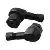Motorcycle 90 Degree Angle Valve Stems with CNC Aluminum Alloy Material (2PCS)