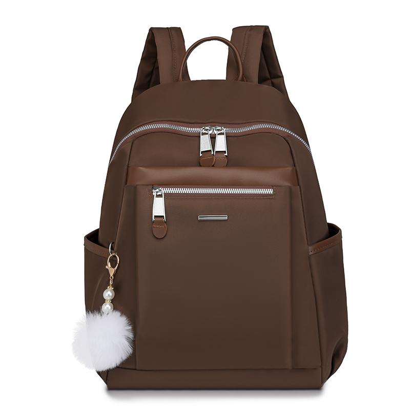 Mochila de nailon para mujer, bolso de viaje de gran capacidad, mochila escolar para estudiantes