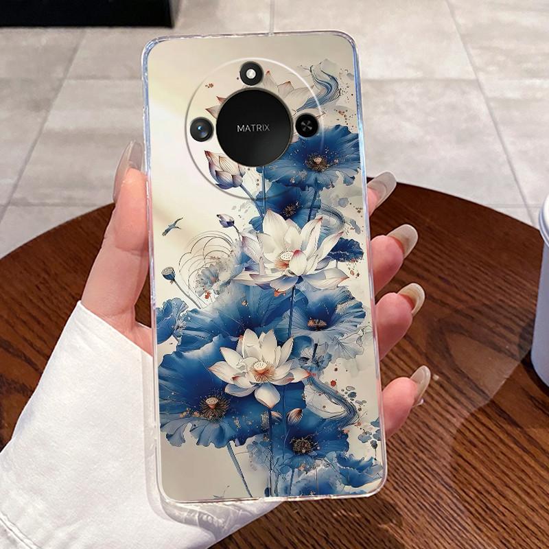 Casing For Honor X9c Smart 5G Luxury Dragon Cute Cool Boys Girls Phone Case Back Cover Honor X9cSmart Transparent Soft TPU Shell