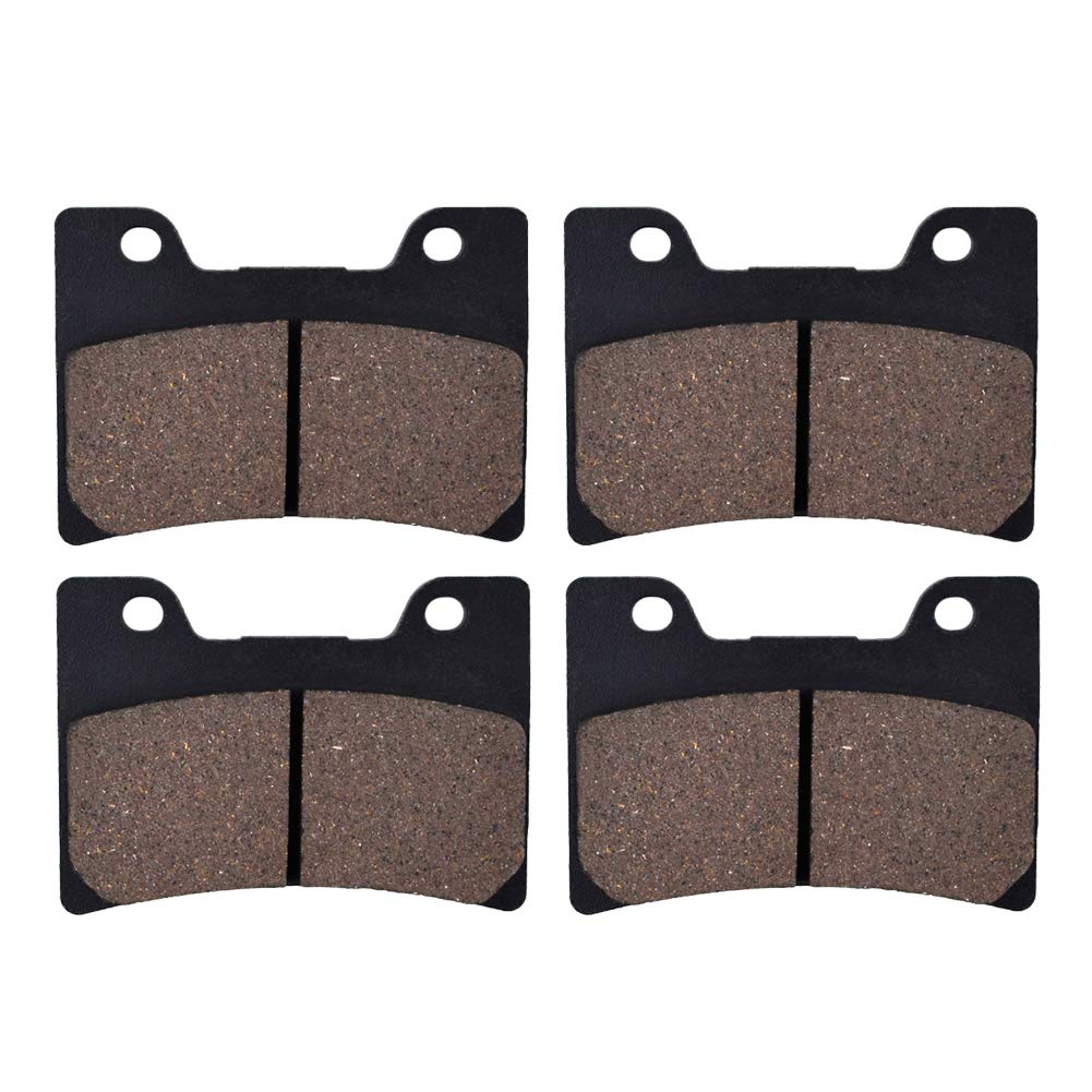 AHL Motorcycle Front Brake Pad Kit for Yamaha FJ1200 XJR1200 TDM850 TRX850 and VMX12 (1988-1995), (1995-1998), (1991-2001), (1996-1999), V-Max