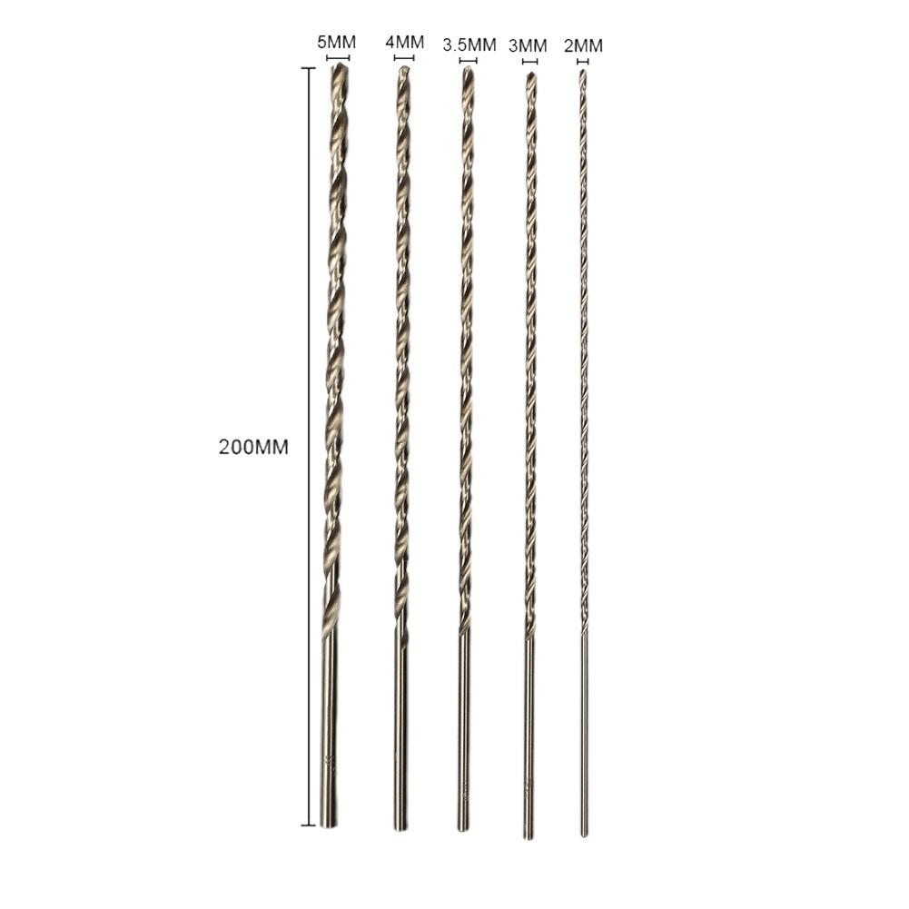 

Drill Bits Set Metal Drilling 200mm Extra Long HSS