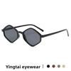 New European Style Geometric Sunglasses With Protection For Fashionable Outings And Parties