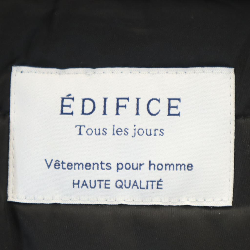 EDIFICE Padded liner included Jacket 44 black Men's Used