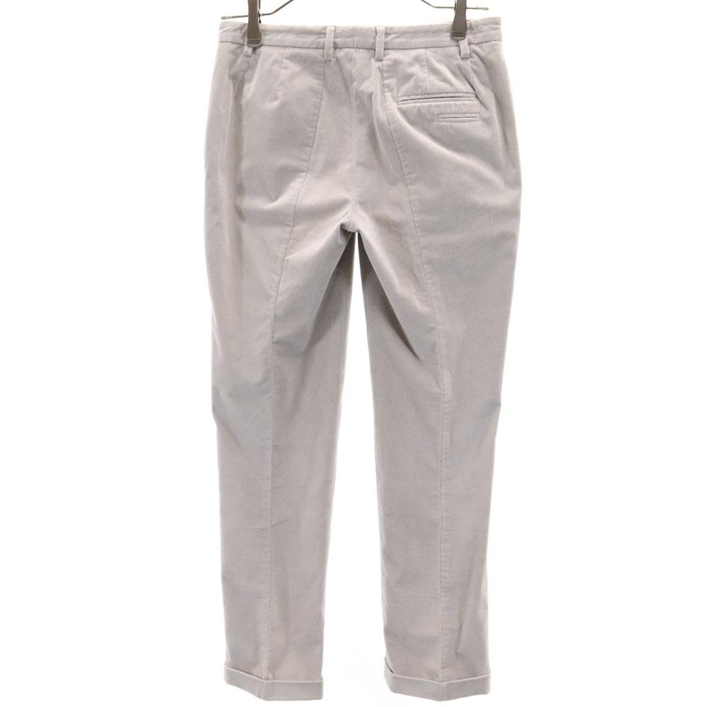 Jil Sander Made In Italy Cotton Pants 32 Gray Women Used