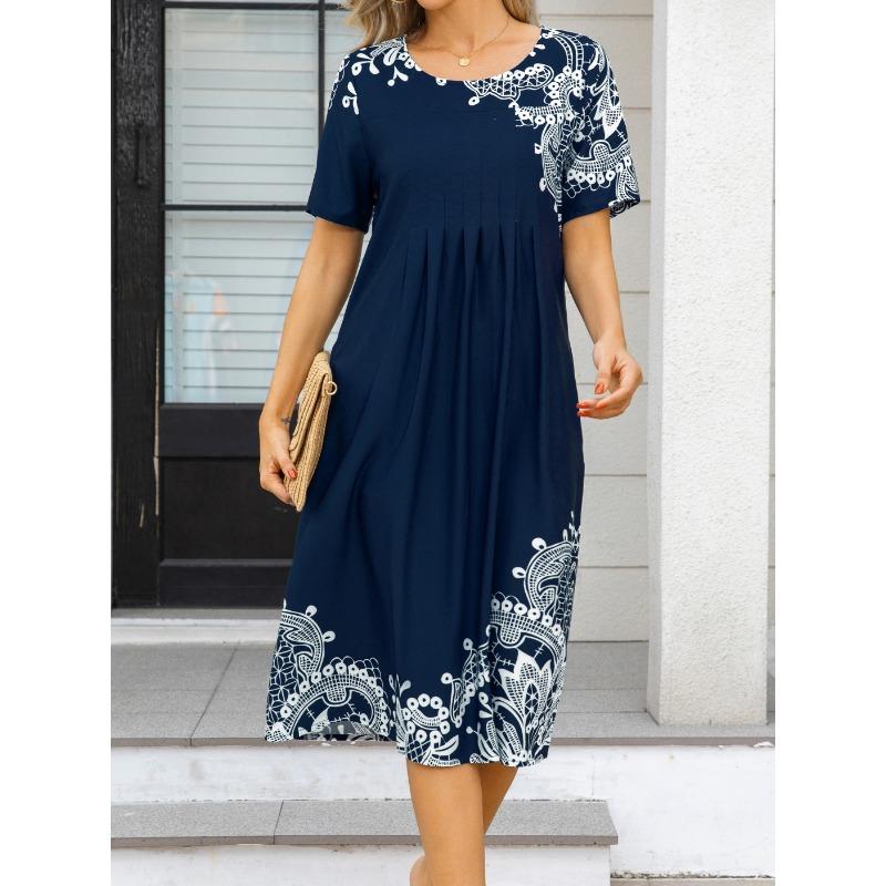 

Плюс Размер Моды Элегантные Женские Платья Свободные Повседневные Платья Женские Платья Новый Темперамент 5XL