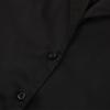 2 Pcs/Set Women Shirt Pants Set Homewear Suit Loose Lapel Long Sleeve Loose Solid Color Single-breasted Wide Leg Straight Soft