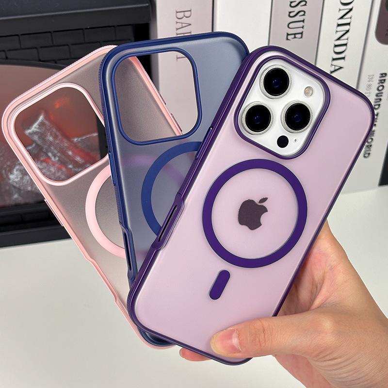 For Apple 17 Phone Case New Ins Style Light Luxury Premium for 16pro Protective Case Magnetic Phone Case for Apple