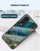 Pouzdro pro Honor 7C Pro 8A 8X X10 8 9 lite 9X Play View 10 20 40 30 Pro 60 70 Pouzdro Pro se X8 Pouzdro z mramorovaného tvrzeného skla Zadní kryt