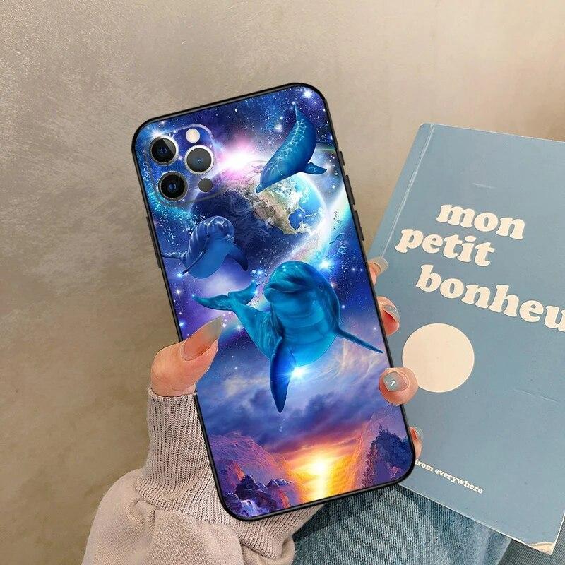 

Чехол для телефона «Дельфин» для iPhone Samsung Galaxy Redmi Xiaomi Oppo OnePlus Note SA 7 8 9 10 11 12 13 14 20 21 22 23 53 54 Pro Max Plus Ultra TPU Soft iPhone 11