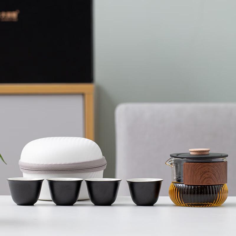 DARUNYAO Portable Quick Teacup Tea Set
