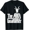 NEW LIMITED The G0atfather Goat Lover Animal Fun Gift Idea T-Shirt Size S-3XL
