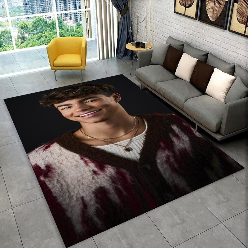Fashion Malachi Barton Star Non-Slip Area Rug for Living Room,Bedroom,Playroom,Soft Carpet Floor Mat Home Decor Rug Kids Room