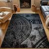 Norse Mythology Runes Pattern Carpet for Bedroom Living Room Bedside Sofa Floor Mat Modern Home Decor Area Rug Machine Wash