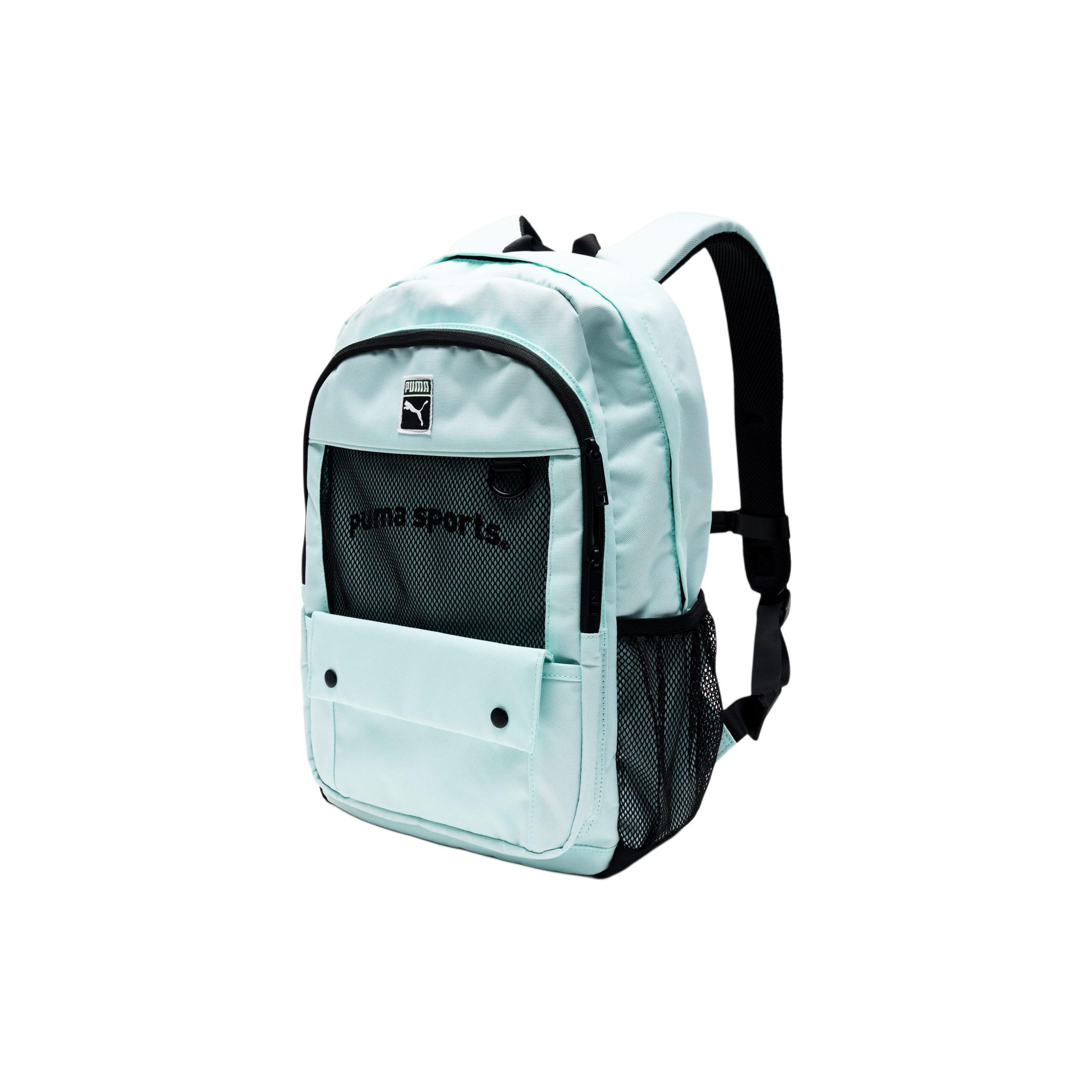 

Puma Fashion Color Block Brand Letter Polyester Backpack Unisex Backpacks Light-Blue 940458-04 Light Blue