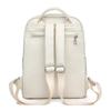 Soft Leather Backpack Women's Commuter Large Capacity Shoulder Bag Multi-functional Travel Backpack