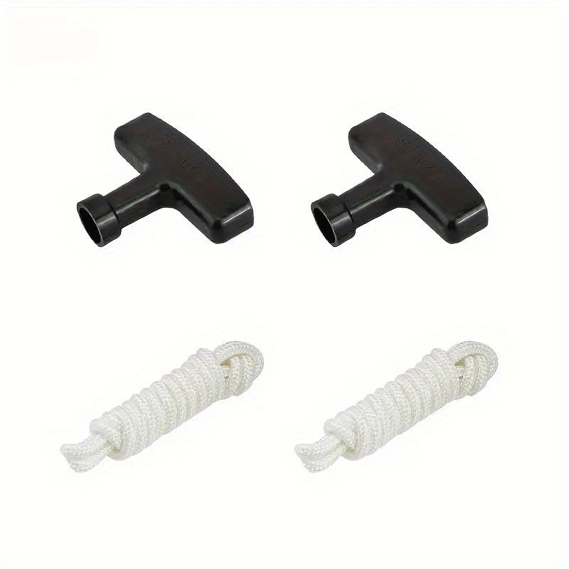 Pull Start Handle with 4mm Nylon Rope Assembly,Replacement Kit for Honda GX160 GX200 GX168,Small Gas Engine Generator Mower Pump