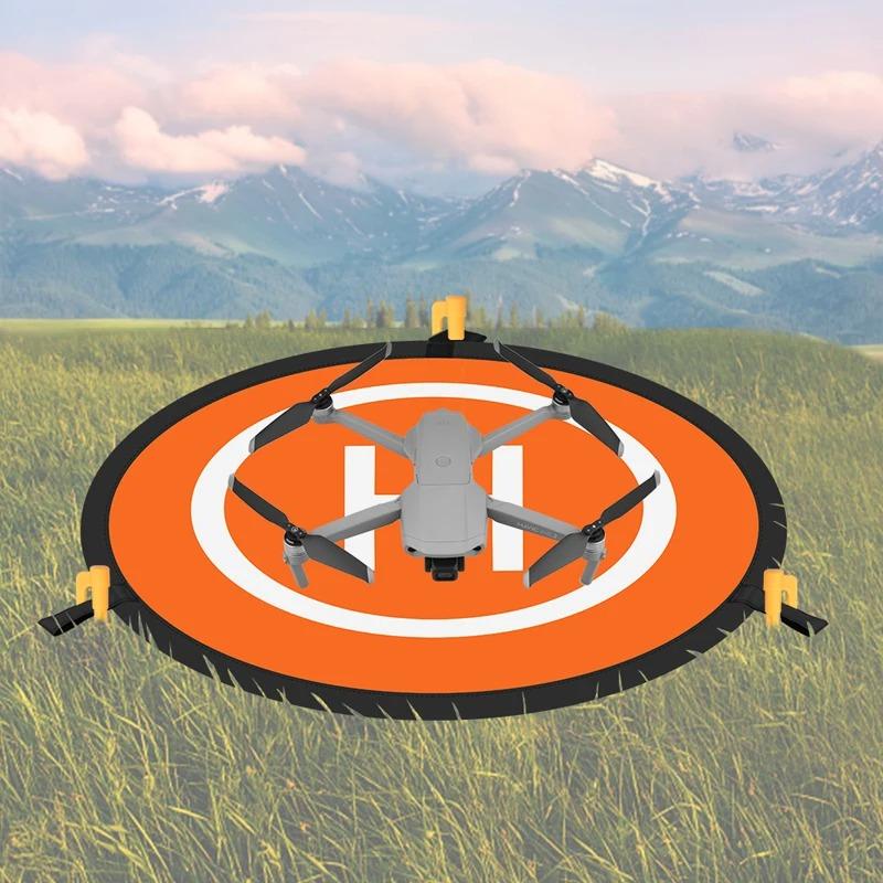 Foldable Drone Landing Pad Compatible with DJI Mini 4 Pro Mini 3 Mavic 3 Pro AVATA 2 Air 2 Mini 4K Quadcopter Accessories Mat