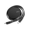 Retractable USB C To USB C Power Cable 240W Fast Charging 480Mbps Data Transfer Multple Device Compatibility