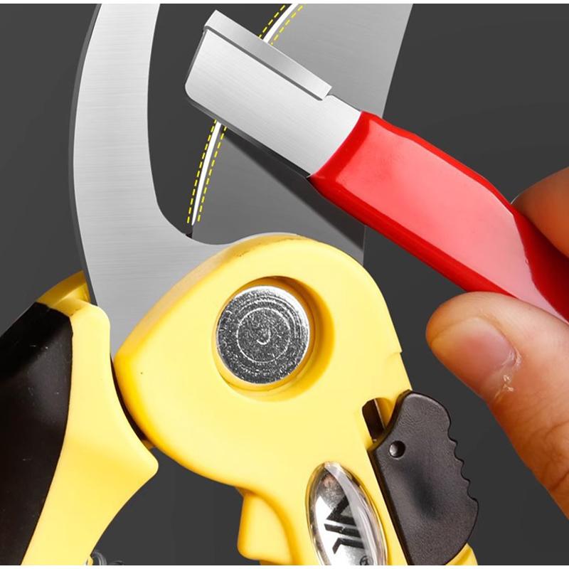 Professional Kitchen Knife Sharpener Tungsten Diamond Ceramic Sharpening Stone For All Blades Garden Scissors