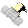 12V DC DN20 G3/4 Plastic Solenoid Valve for Water & Pneumatic Control - Magnetic Pressure Switch