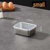 Shangqi 304 Stainless Steel Refrigerator Food Storage Box Set