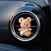 Car Metal Perfume Clip Air Vent Freshener Decor With Adorable Animals Cartoon