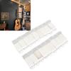 18 Pcs Vinyl Record Wall Mount Self Adhesive Clear Vinyl Display Shelf No Drill Vinyl Storage Shelves for Album Covers Display