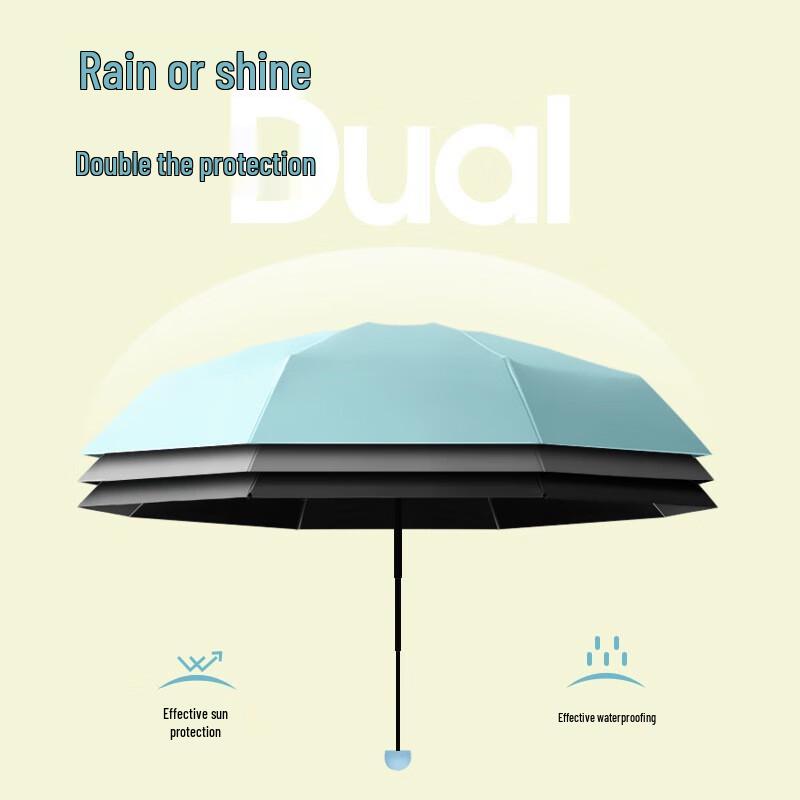 Nanjiao Creative Ultra-light Five-Fold UV Protection Umbrella