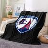1PC Chesterfield F.C Patterned Flannel Blanket Suitable For All Seasons for Home Decor Warmth and Comfort Gifts Holiday Present