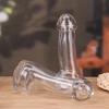 Yousheng Funny Penis Shape Cocktail Glass Creative Bar Shot Glasses for Beer Juice Drinks Transparent Drinking Glass for Pub Party