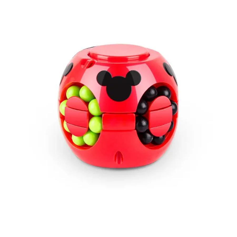 Волшебный боб-головоломка, куб-спиннер, вращающийся слайд, гироскоп, игрушка-непоседа, 3D мяч, антистресс, обучающая игра IQ для мальчиков и девочек, детей, взрослых, детей CHINA