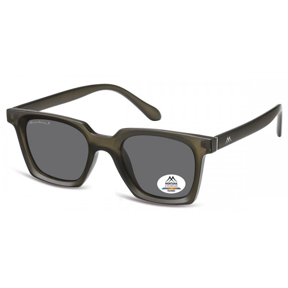 

Montana Eyewear Mp59 Polarized Mp59e Unisex Sunglasses Matte Grey/49-22-150