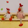 Chicken Cartoon Run Stuffed Animal Kids Soft Plush Toy Gift Playroom Decoration